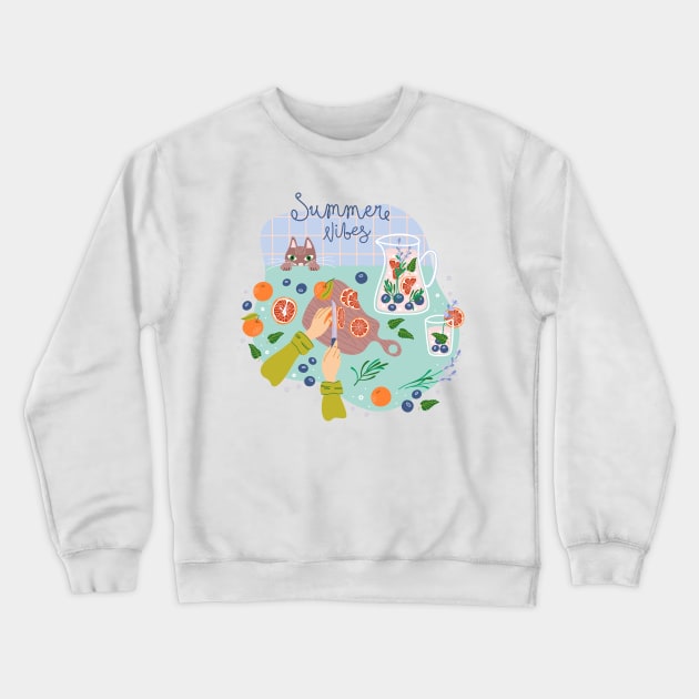 Homemade lemonade Crewneck Sweatshirt by DanielK